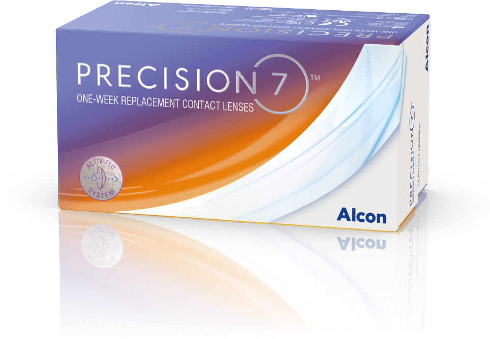 Packshot Precicion 7 Kontaktlinsen bei Schwind Sehen & Hören