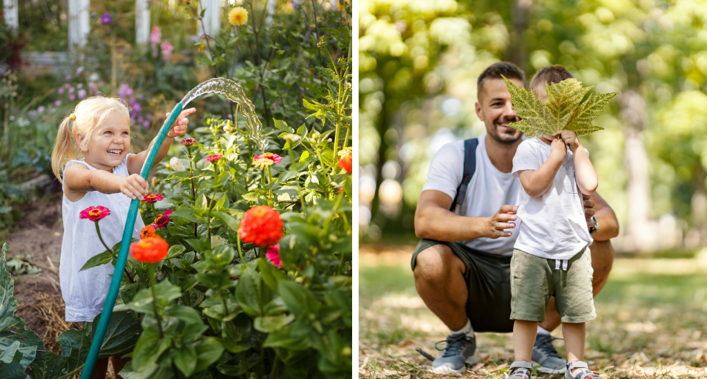 Draußen mit Kindern - Ideen von Schwind Sehen & Hören